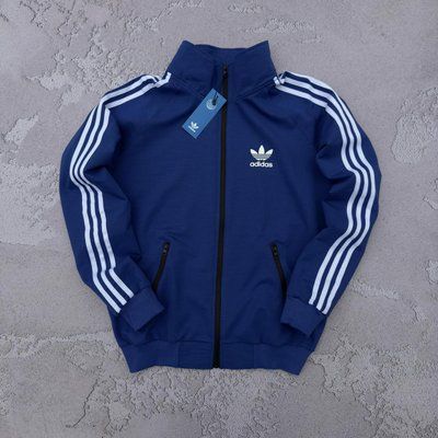 Худи мужская с молнией Adidas електрик весенняя летняя осенняя спортивная кофта двунитка воротник-стойка XXL 2611821658 фото