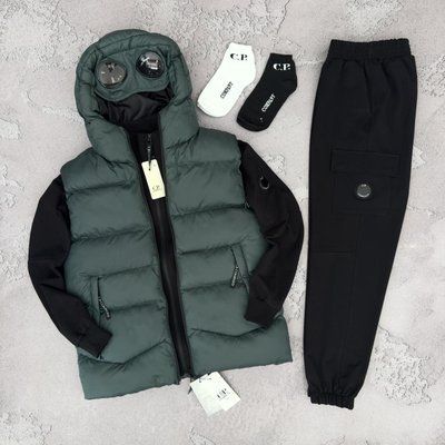 Спортивный костюм мужской жилетка безрукавка CP Company демисезонный осенний весенний сп компани L 2630239124 фото