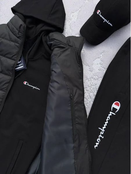 Спортивный костюм мужской чемпион Champion жилетка комплект весенний осенний XL 2629245101 фото