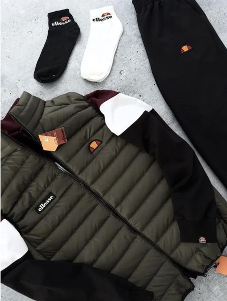 Спортивный костюм мужской элис Ellesse жилетка комплект весенний осенний L 2630441327 фото