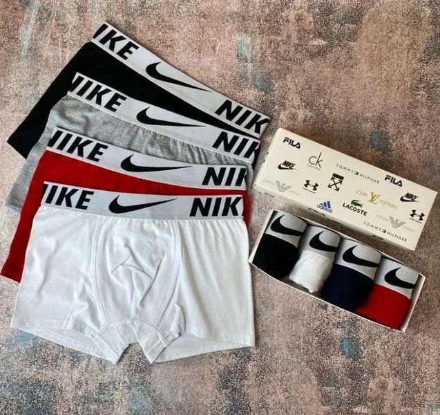 Чоловічі труси Найк (Nike) Набір з 5 штук, Набір Чоловічої нижньої білизни - бавовняні 2348524244 фото