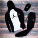 Спортивный костюм мужской футболка бейсболка air Jordan комплект мужской весна осень джордан M 2614183392 фото 3