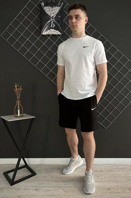 Шорты футболка Nike комплект мужской летний повседневний L 2607118376 фото