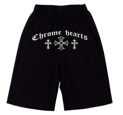 Шорти чоловічі Chrome Hearts чорні трикотажні спортивні повсякденні 2604052999 фото