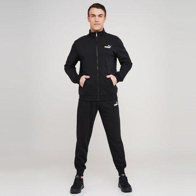 Качественный Мужской Спортивный костюм пума легкий весенний повседневнный черный PUMA XXL 1619166433 фото