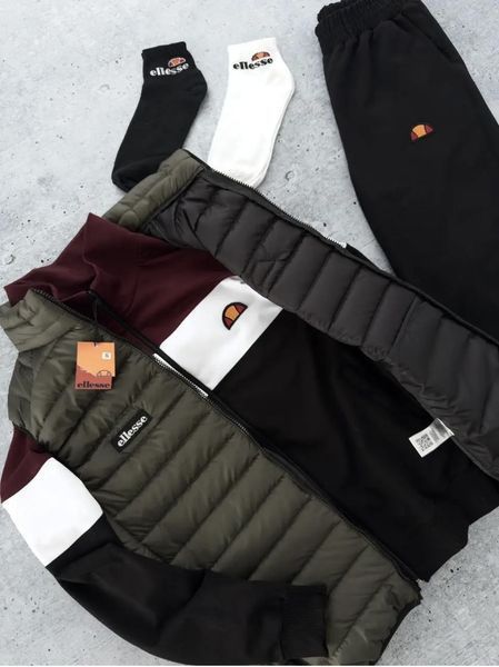 Спортивный костюм мужской элис Ellesse жилетка комплект весенний осенний XL 2630441328 фото