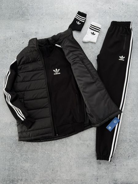 Спортивний костюм чоловічий Адідас Adidas жилет шкарпетки комплект з олімпійкою весняний осінній 2623042072 фото