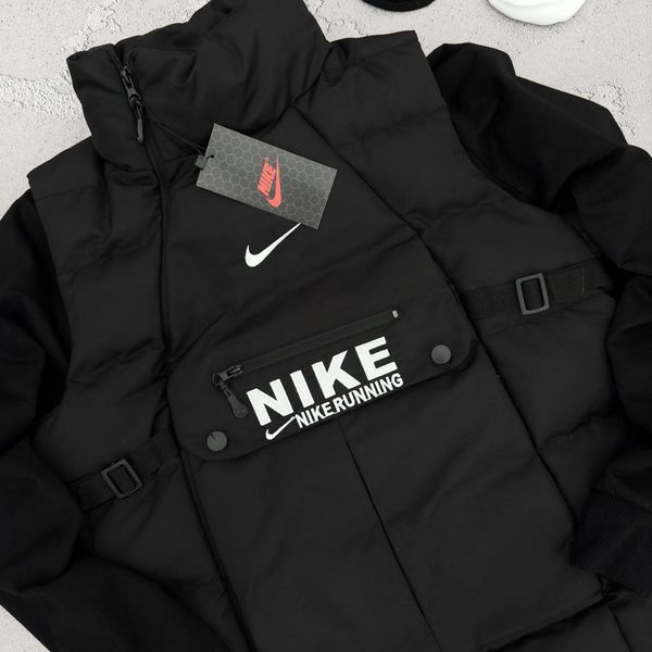 Комплект Найк Nike спортивний костюм чоловічий жилет осінній весняний демісезонний 2627231445 фото