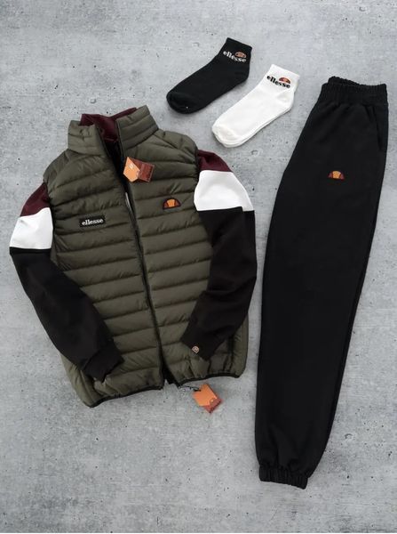 Спортивный костюм мужской элис Ellesse жилетка комплект весенний осенний XXL 2630441329 фото