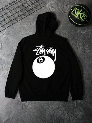 Толстовка мужская STUSSY черная осенняя весенняя летняя кофта худи 2610869051 фото