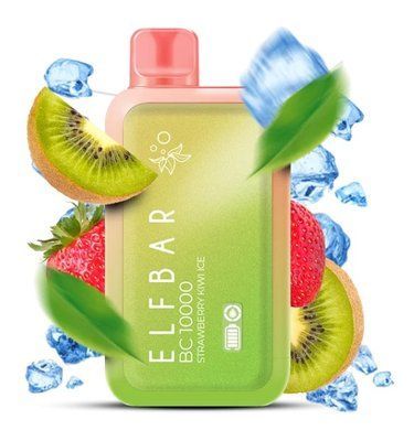 EIfВаг ВС 10 000 Strawberry Kiwi Ice (Клубника Киви Лед) С Индикацией bc10k3 фото