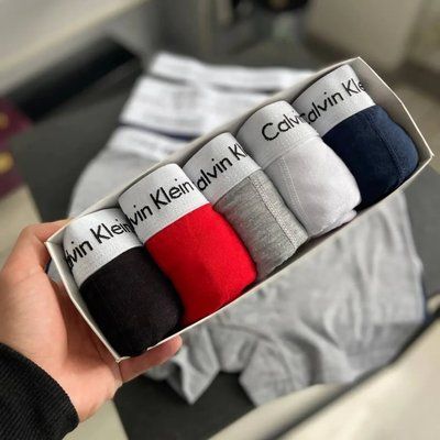 Чоловічі труси Кельвін Кляйн (Calvin Klein) Набір з 5 штук, Набір Чоловічої нижньої білизни - бавовняні XL 2348486928 фото