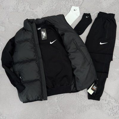 Комплект Найк Nike спортивный костюм мужской жилетка осенний весенний демисезонный 2627231447 фото