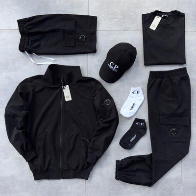 Спортивный костюм мужской Cp company шорты футболка кепка кп компани весенний осенний летний XL 2630184320 фото