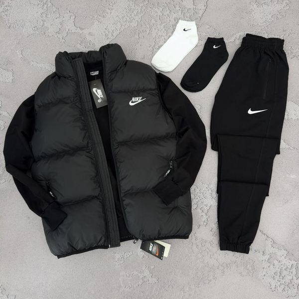 Комплект Найк Nike спортивний костюм чоловічий жилет осінній весняний демісезонний 2627231447 фото