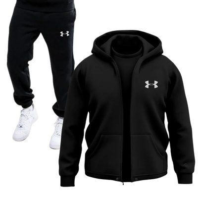 Спортивный костюм Мужской Андер Армор Осенний теплый Under Armour Худи и штаны XXL 2355220936 фото