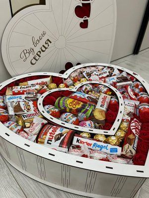 Подарочный набор бокс женский для мамы сестры подруги Размеры: 560/470/120 2282772604 фото