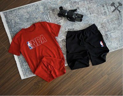 Літній чоловічий спортивний костюм NBA шорти футболка комплект чікаго буллз M 2608966142 фото