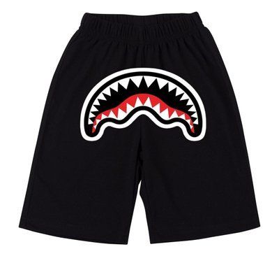 Шорти чоловічі Bape чорні трикотажні спортивні повсякденні 2604053024 фото