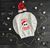 Толстовка чоловіча зимова Merry Christmas біла новорічна з начосом світшот кофта флісова зима повсякденна 2670507045 фото