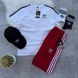 Спортивный Костюм Мужской Летний Adidas шорты футболка + кепка спортивный комплект 2607387102 фото 1