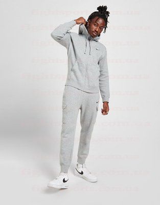 Спортивный костюм мужской Найк для прогулок серый NIKE S 1619340268 фото