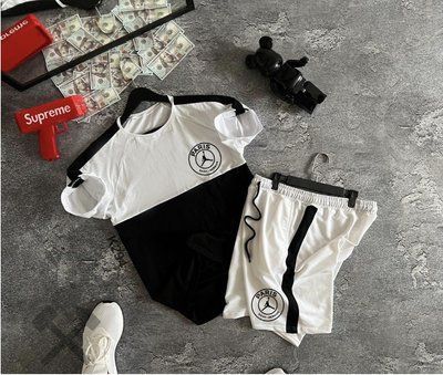 Літній спортивний костюм чоловічий Jordan paris шорти футболка джордан комплект XXL 2607463056 фото
