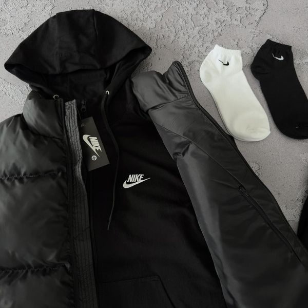 Спортивний костюм чоловічий Найк Nike жилет спортивний комплект демісезонний весняний осінній 2627231454 фото