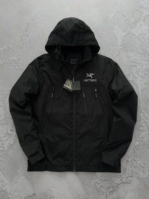Вітровка чоловіча куртка ARC&rsquo;TERYX чорна весняна осіння легка водовідштовхувальна M 2516548265 фото