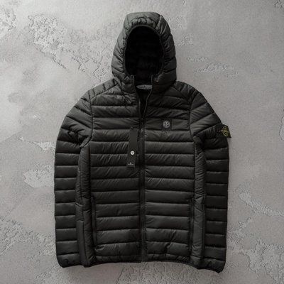 Куртка мужская осенняя весенняя стон айленд черная непродуваемая Stone Island M 2468164783 фото