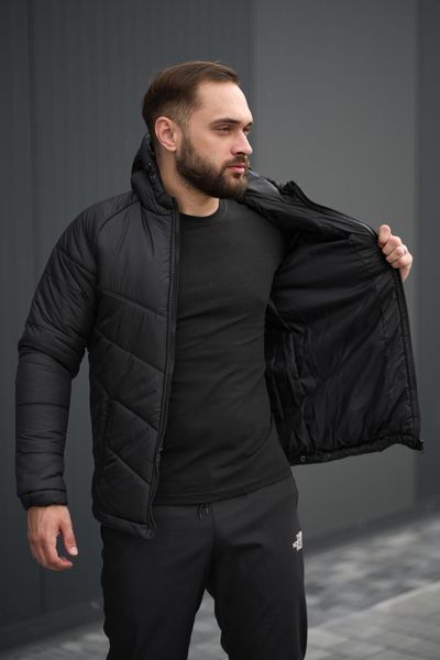 Куртка мужская осенняя весенняя базовая TNF черная непродуваемая 2491372810 фото