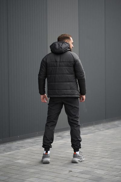 Куртка мужская осенняя весенняя базовая TNF черная непродуваемая 2491372810 фото