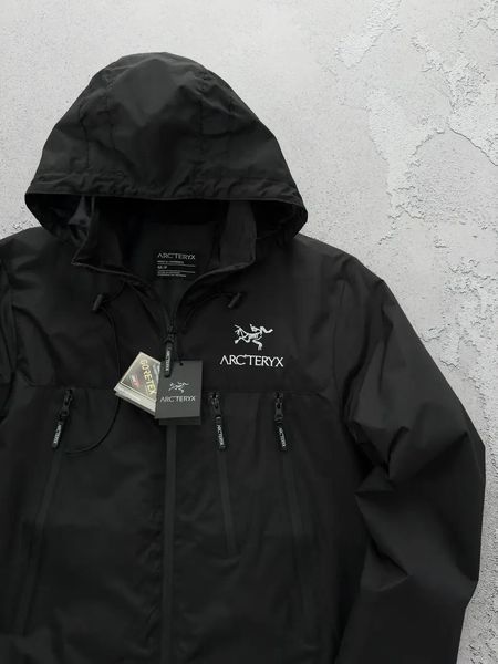 Вітровка чоловіча куртка ARC&rsquo;TERYX чорна весняна осіння легка водовідштовхувальна M 2516548265 фото