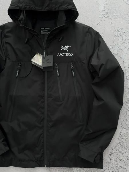 Вітровка чоловіча куртка ARC&rsquo;TERYX чорна весняна осіння легка водовідштовхувальна M 2516548265 фото