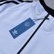 Зип-худи мужская Adidas белая весенняя летняя осенняя спортивная кофта воротник-стойка двунитка повседневная XL 2611818223 фото 2