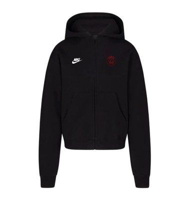 Зіп-худі чоловіча Nike x PSG чорна осіння веснянна літня спортивна кофта с капюшоном двонитка M 2611201268 фото