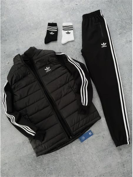 Спортивний костюм чоловічий Адідас Adidas жилет шкарпетки комплект з олімпійкою весняний осінній M 2623319148 фото