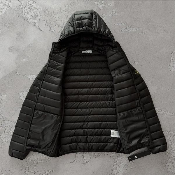 Куртка мужская осенняя весенняя стон айленд черная непродуваемая Stone Island L 2468164784 фото