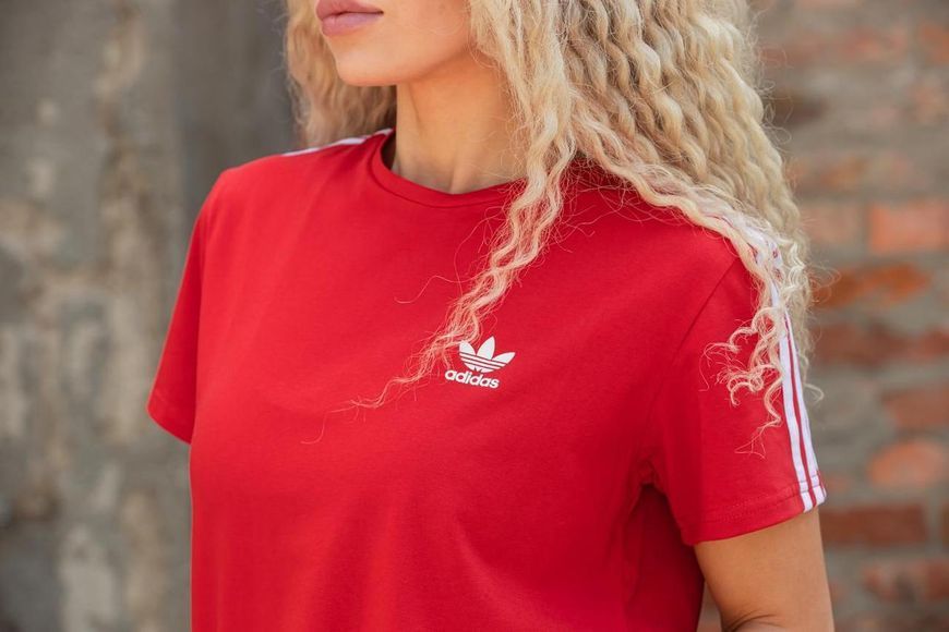 Спортивний Костюм Чоловічий Літній Adidas червоний шорти футболка спортивний комплект 2607387120 фото