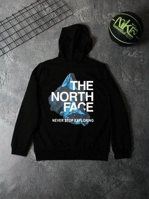 Худи мужская The North Face весенняя летняя осенняя спортивная кофта двунитка черная XL 2610957472 фото