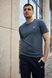 Спортивний комплект чоловічий Nike темно-сіра футболка+чорні шорти літній костюм трикотажний найк повсякденний 2655165227 фото 5