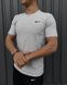 Спортивний комплект чоловічий Nike сіра футболка+чорні шорти літній костюм трикотажний найк повсякденний L 2656646069 фото 9