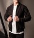 Бомбер чоловічий Softshell Slant pockets чорний куртка з блискавкою легка однотонна осінь весна повсякденна L 2667490534 фото 6