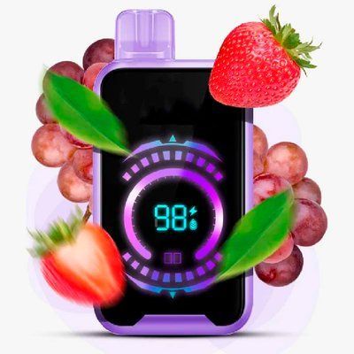 EIfBar FS 18 000 Touch Strawberry Grape (Клубника Виноград) 18k4 фото