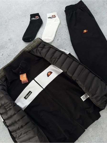 Спортивный костюм мужской элис Ellesse жилетка комплект весенний осенний L 2630467563 фото