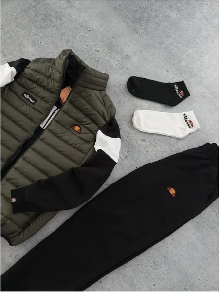 Спортивный костюм мужской элис Ellesse жилетка комплект весенний осенний L 2630467563 фото