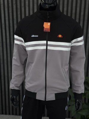 Толстовка мужская Ellesse весенняя летняя осенняя кофта воротник стойкая двунитка повседневная M 2611885188 фото