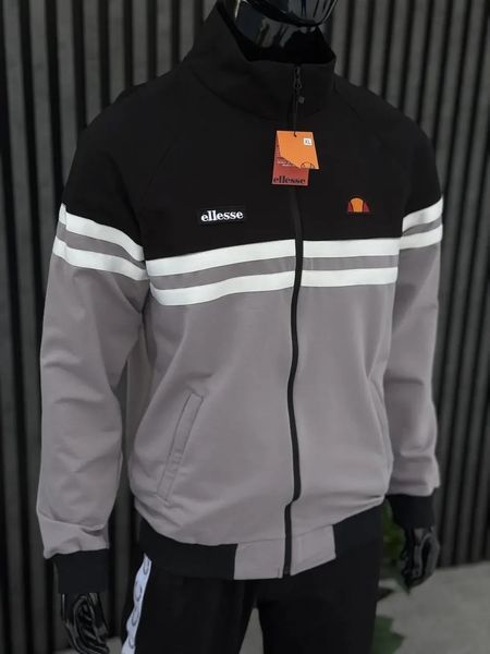 Толстовка чоловіча Ellesse весняна літня осіння кофта комір стійка двонитка повсякденна M 2611885188 фото