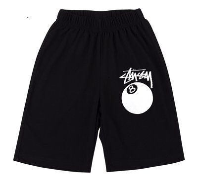 Шорти чоловічі Stussy чорні трикотажні спортивні повсякденні XXL 2605299288 фото