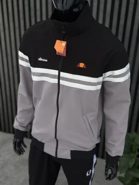 Толстовка чоловіча Ellesse весняна літня осіння кофта комір стійка двонитка повсякденна L 2611885189 фото